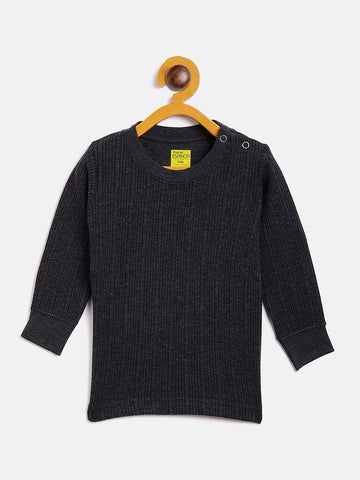 Neva Kids Unisex (Boys and Girls) 2 Uppers Combo Set Esancia Thermal- 1 Anthra and 1 Off White